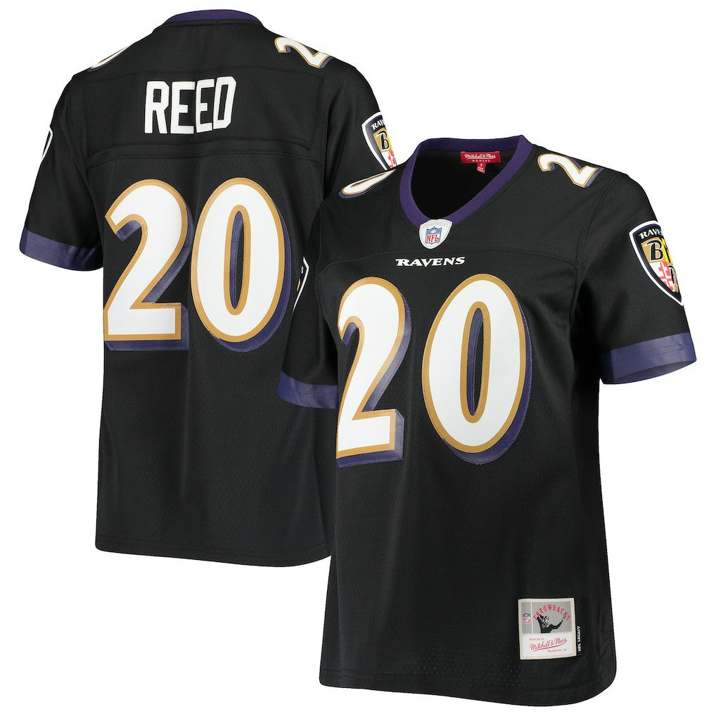Ed Reed  Women's Legacy Replica Team Jersey - Baltimore Ravens Jerseys