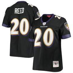 Ed Reed  Women's Legacy Replica Team Jersey - Baltimore Ravens Jerseys