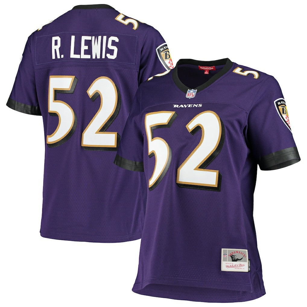 Ray Lewis  Women's Legacy Replica Team Jersey - Baltimore Ravens Jerseys