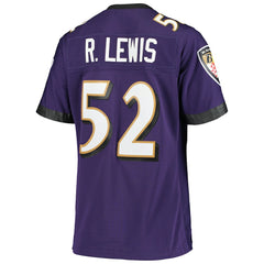 Ray Lewis  Women's Legacy Replica Team Jersey - Baltimore Ravens Jerseys