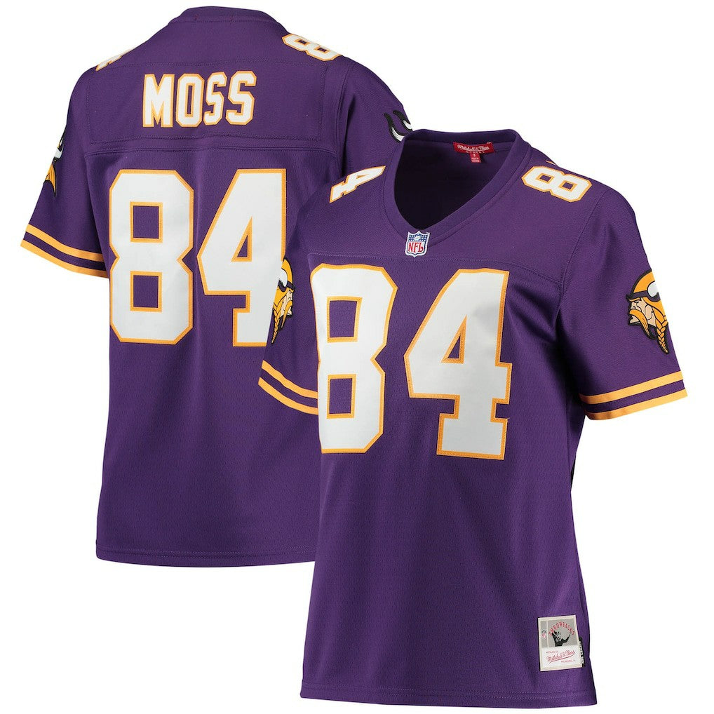 Randy Moss  Women's Legacy Replica Team Jersey - Minnesota Vikings Jerseys
