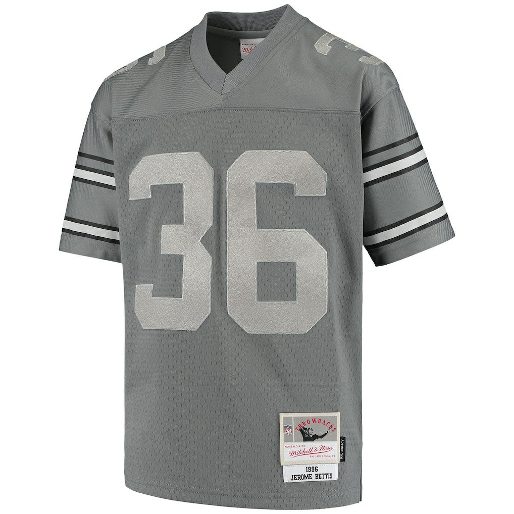 Jerome Bettis  Youth 1996 Retired Player Metal Replica Jersey - Pittsburgh Steelers Jerseys