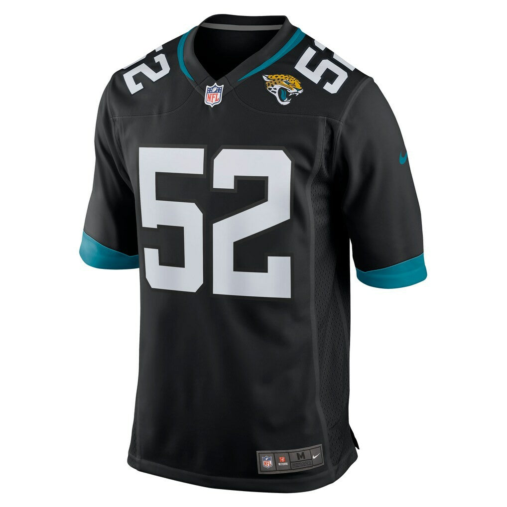 DaVon Hamilton  Game Jersey - Jacksonville Jaguars Jerseys