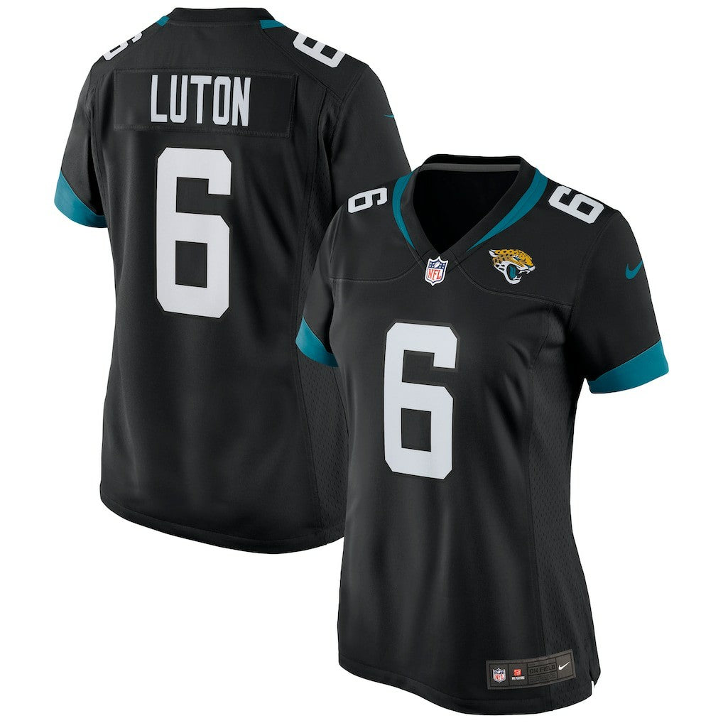 Jake Luton  Women's Game Jersey - Jacksonville Jaguars Jerseys