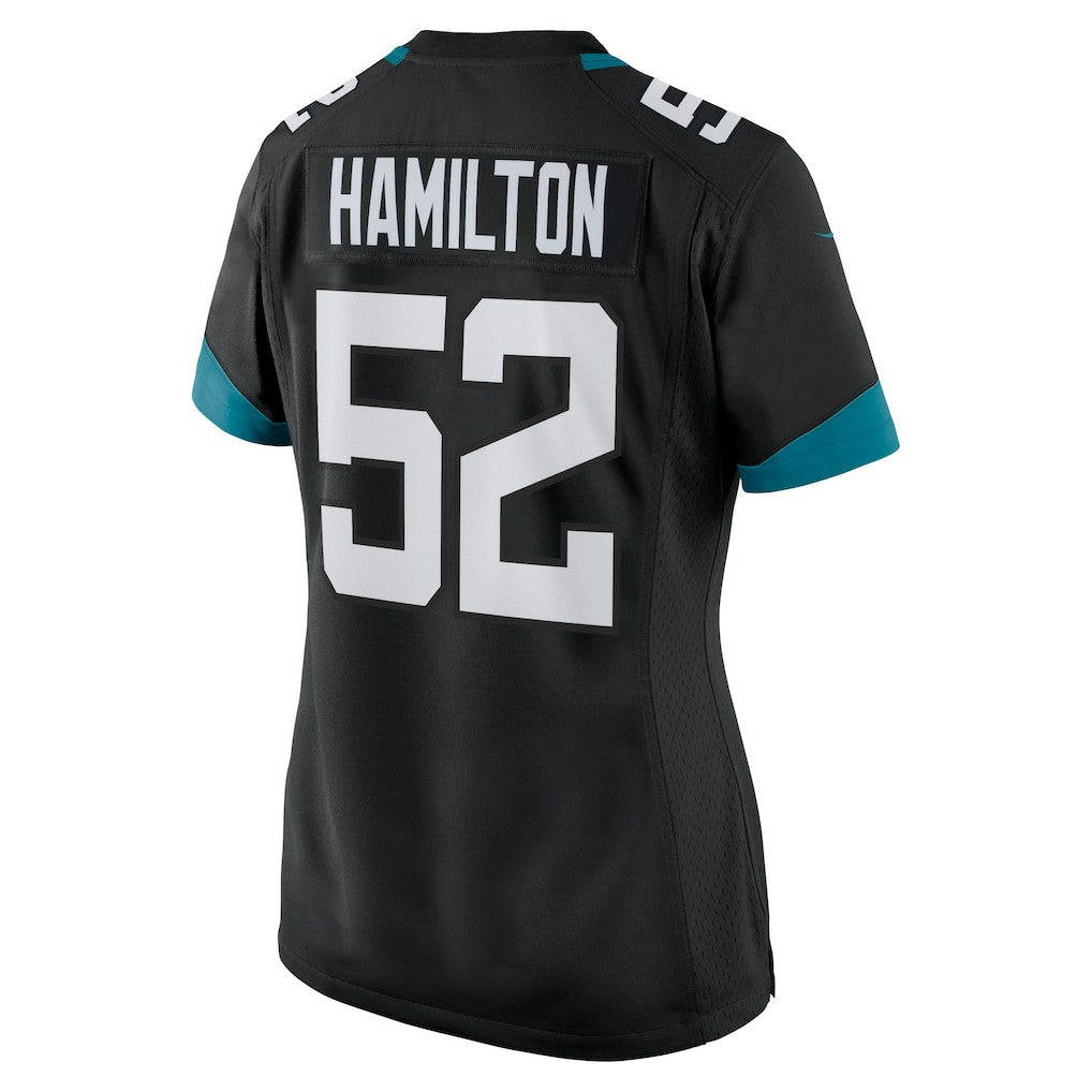 DaVon Hamilton  Women's Game Jersey - Jacksonville Jaguars Jerseys
