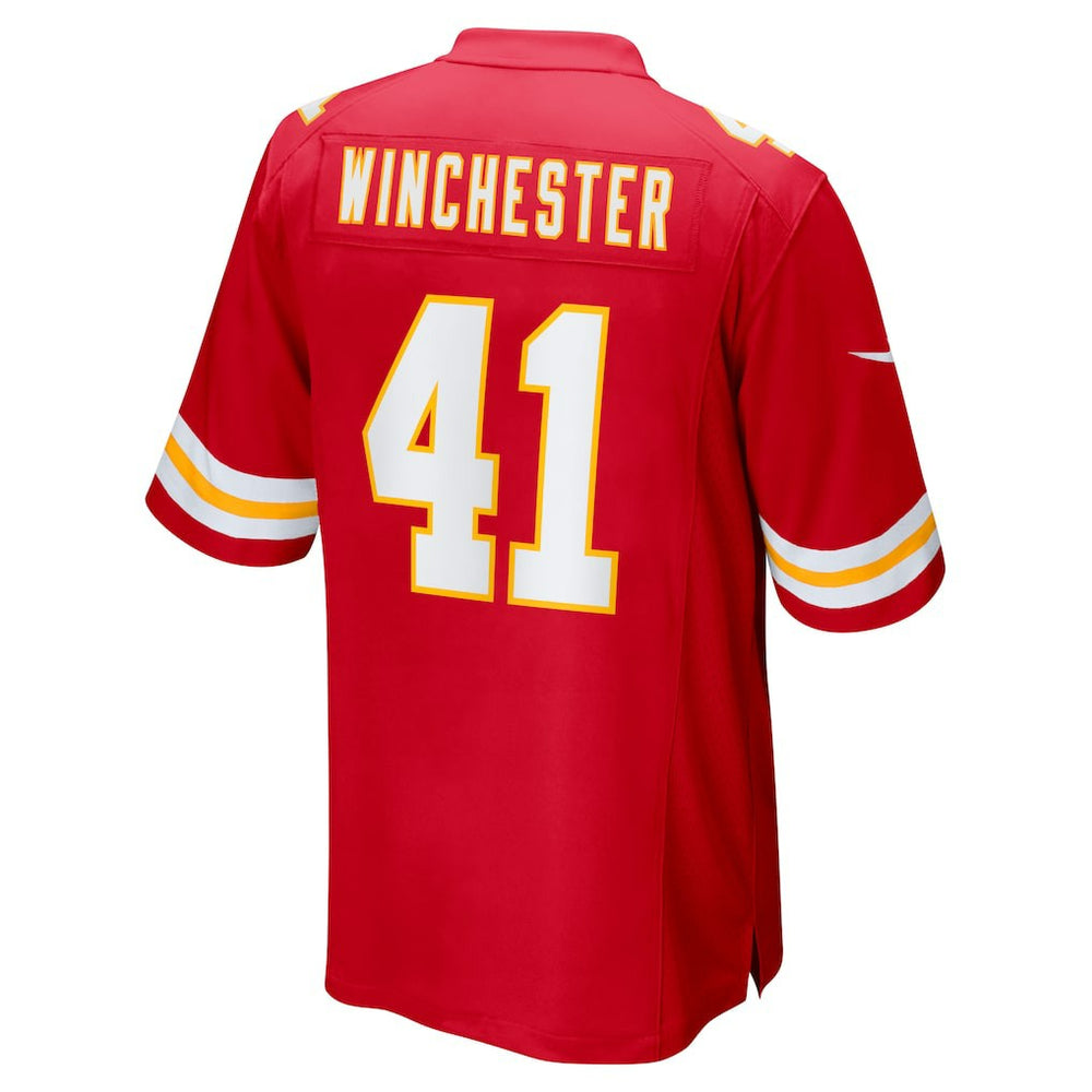 James Winchester  Game Jersey - Kansas City Chiefs Jerseys