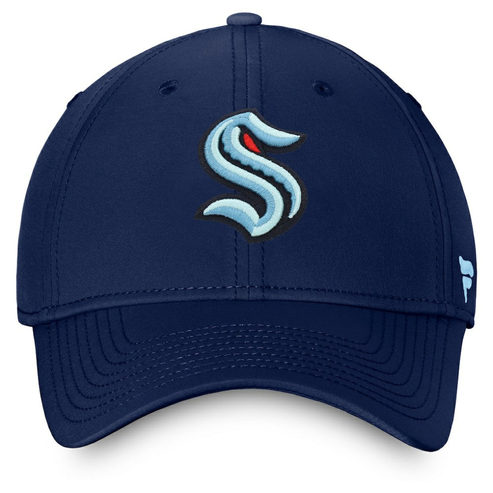 NHL Seattle Kraken Fanatics Core Primary Logo Flex Hat