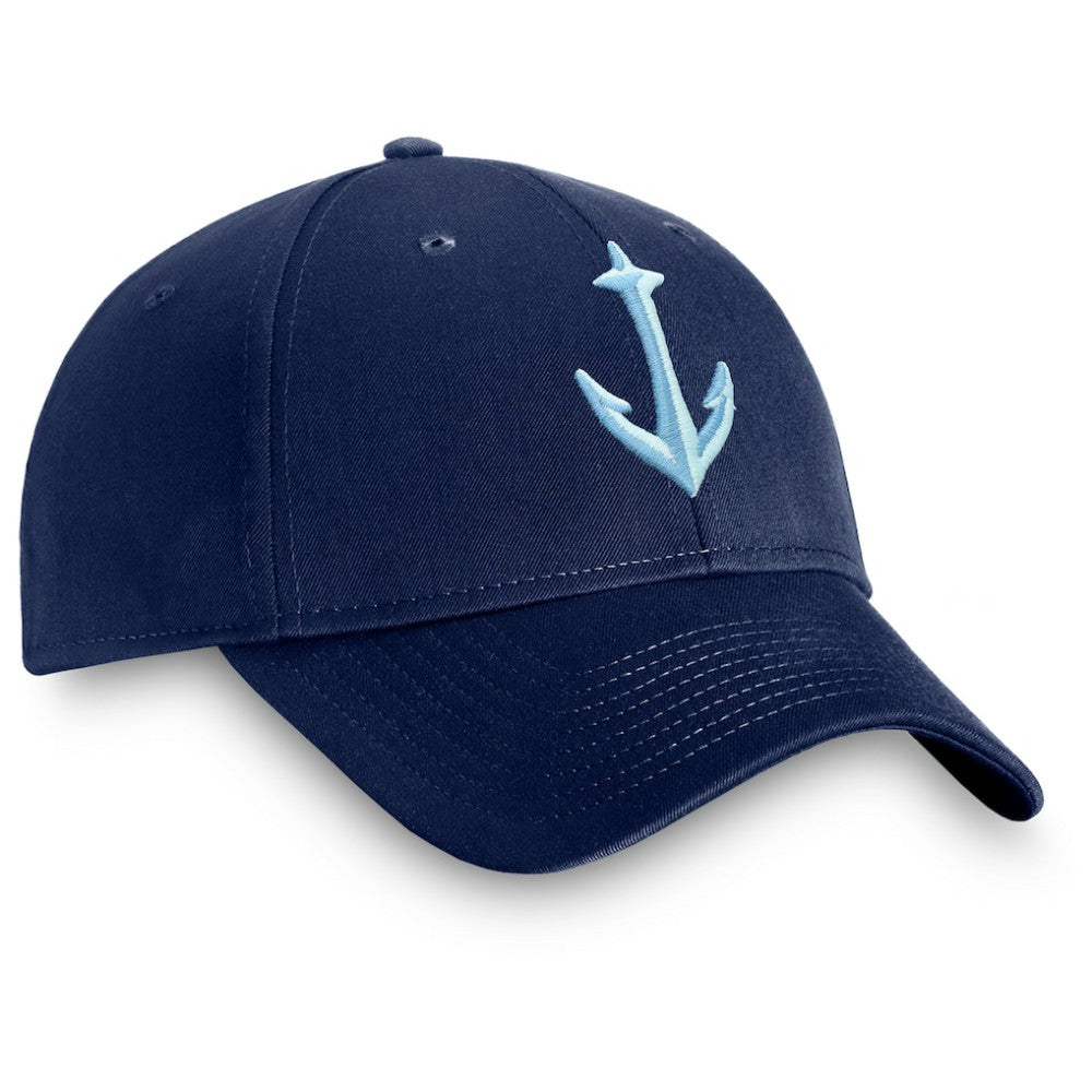 NHL Seattle Kraken Fanatics Core Secondary Logo Adjustable Hat