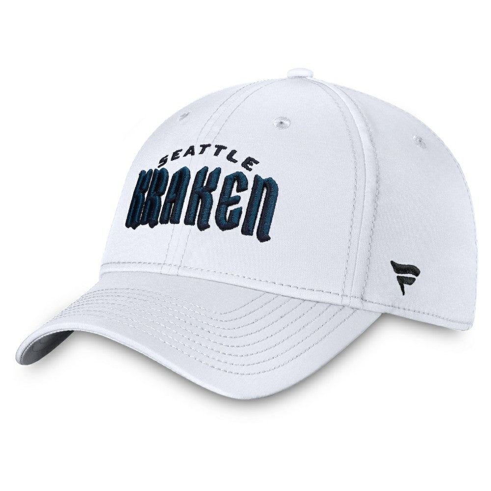 NHL Seattle Kraken Fanatics Wordmark Flex Hat