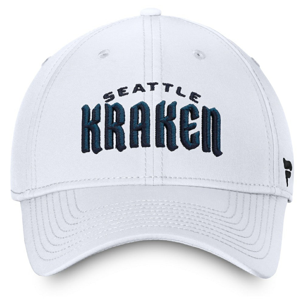 NHL Seattle Kraken Fanatics Wordmark Flex Hat