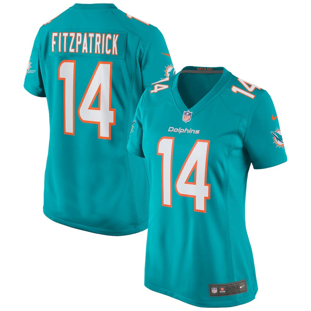 Ryan Fitzpatrick  Women's Game Jersey - Miami Dolphins Jerseys