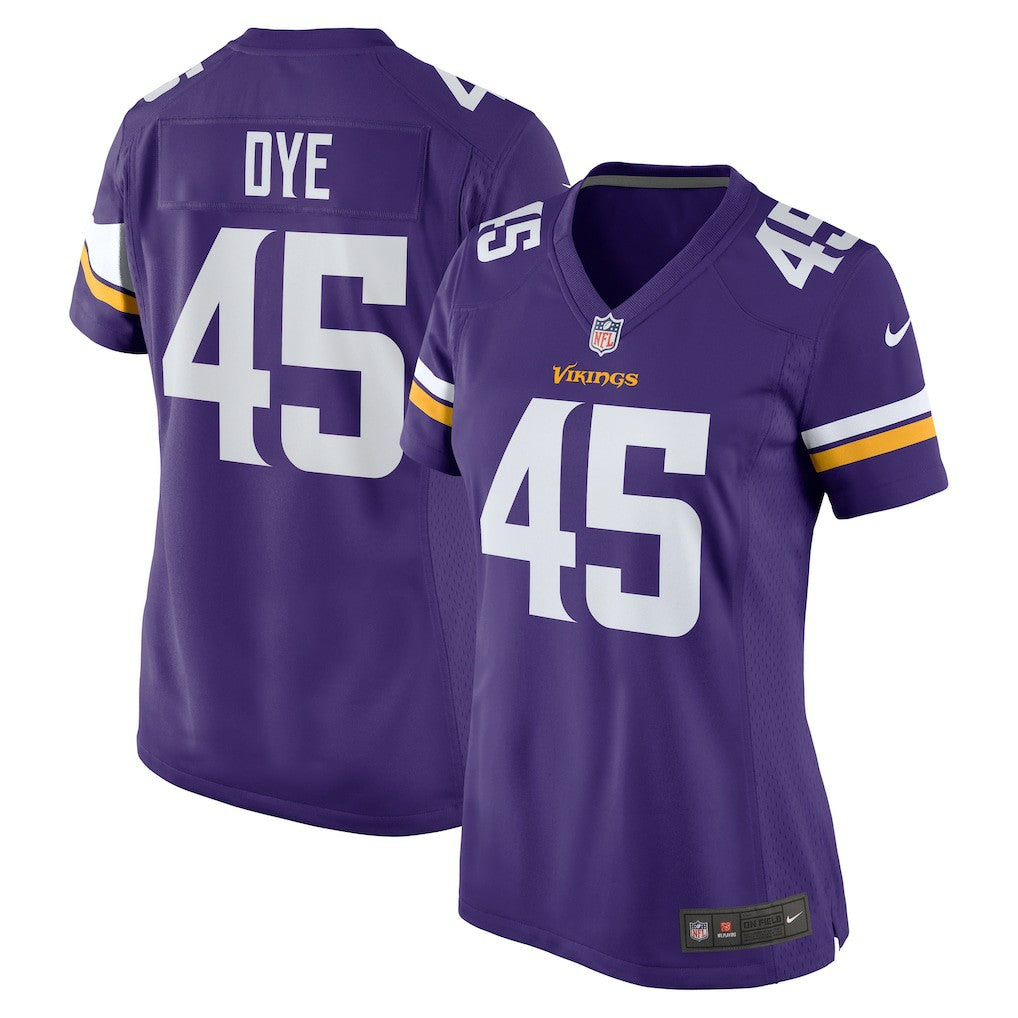 Troy Dye  Women's Game Jersey - Minnesota Vikings Jerseys