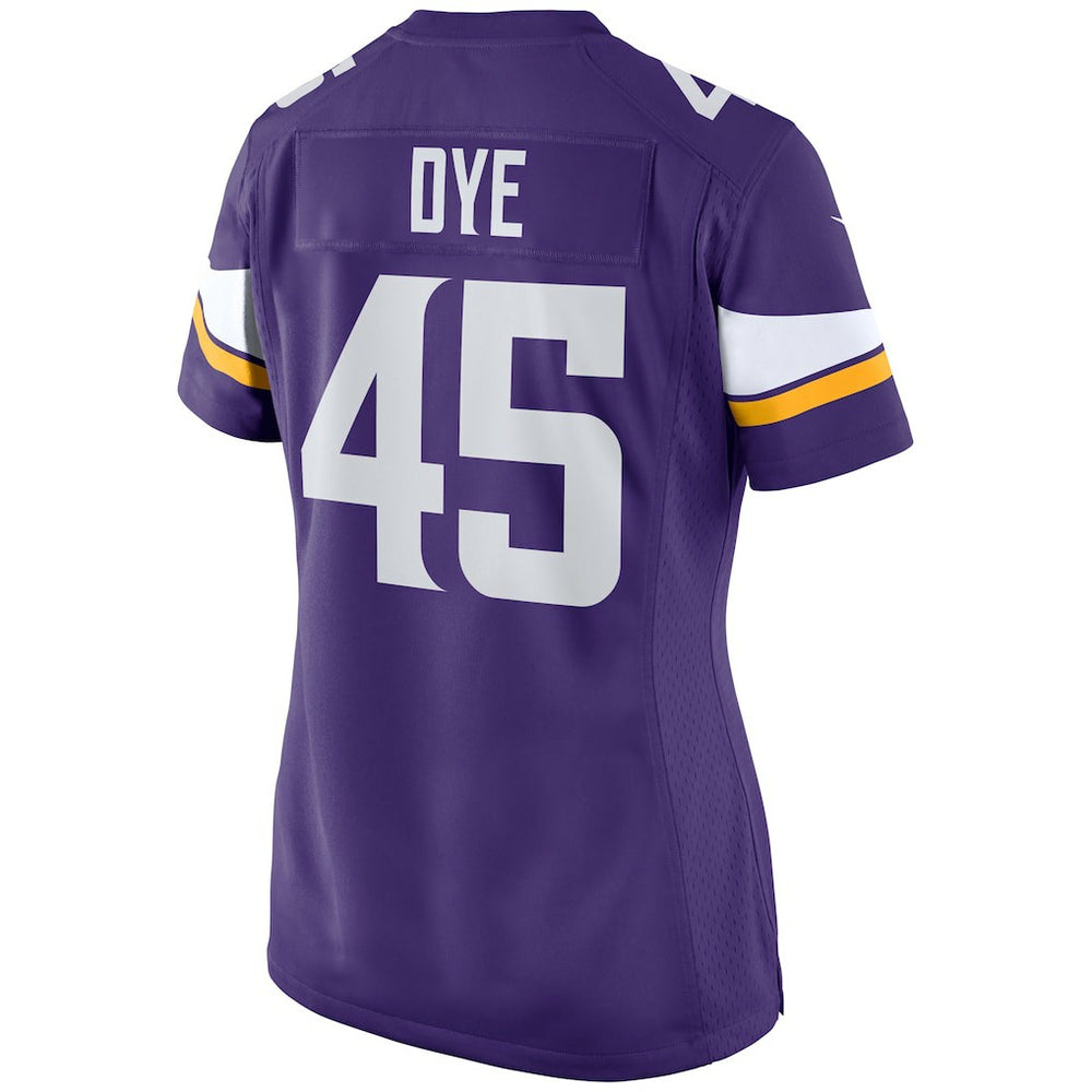 Troy Dye  Women's Game Jersey - Minnesota Vikings Jerseys