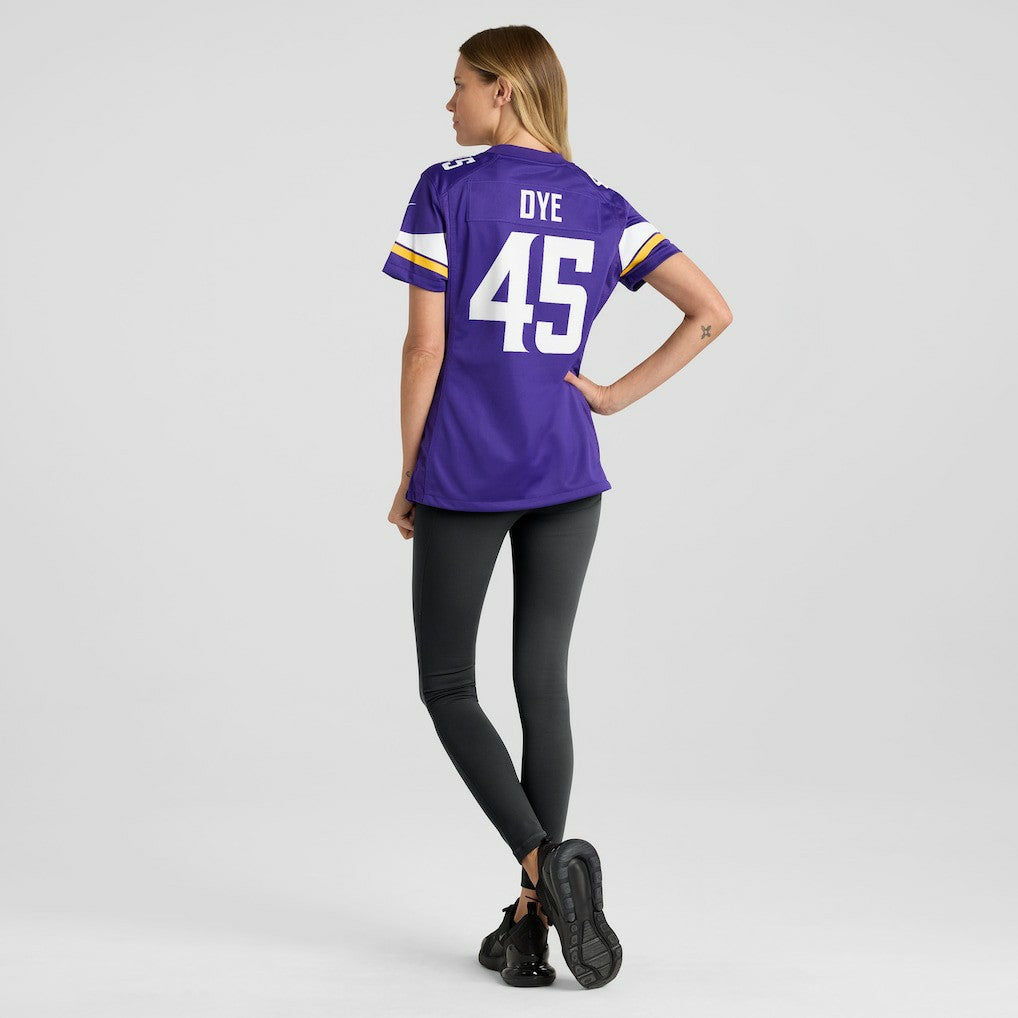 Troy Dye  Women's Game Jersey - Minnesota Vikings Jerseys