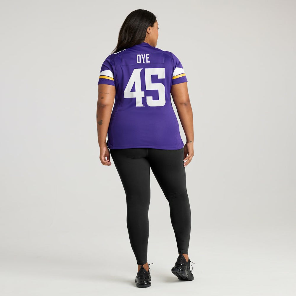 Troy Dye  Women's Game Jersey - Minnesota Vikings Jerseys