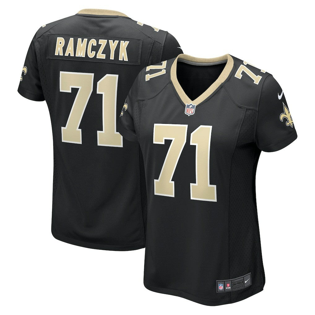 Ryan Ramczyk  Women's Game Jersey - New Orleans Saints Jerseys