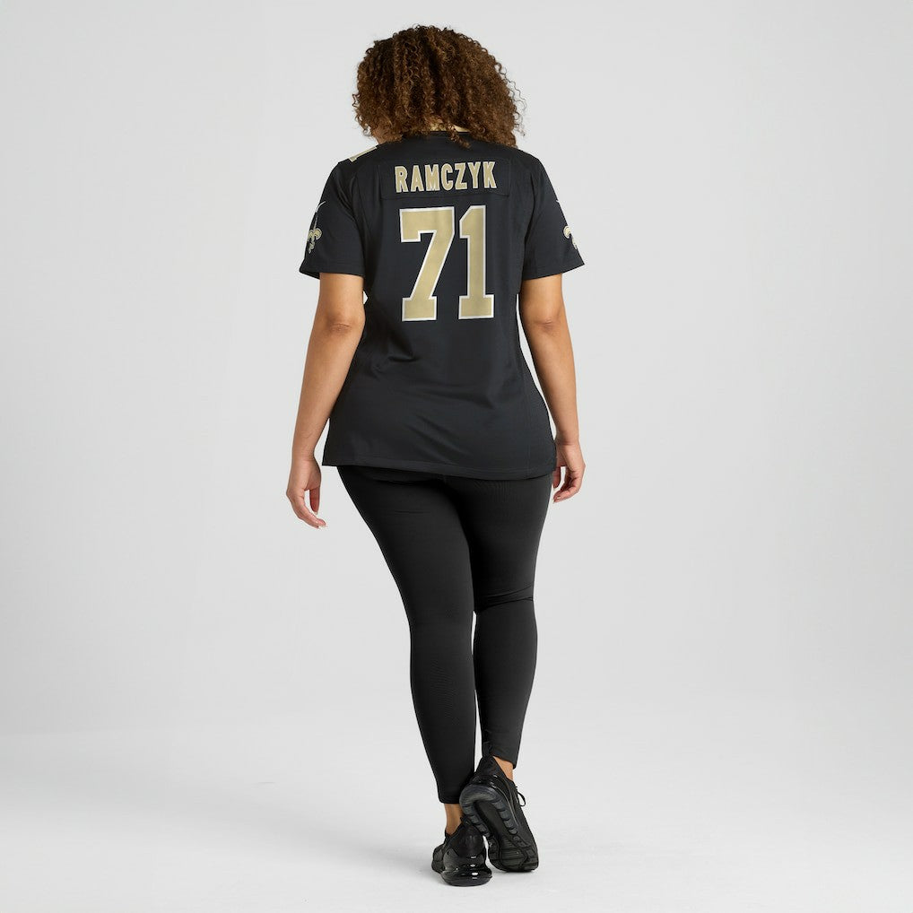 Ryan Ramczyk  Women's Game Jersey - New Orleans Saints Jerseys