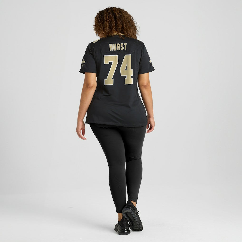 James Hurst  Women's Game Jersey - New Orleans Saints Jerseys