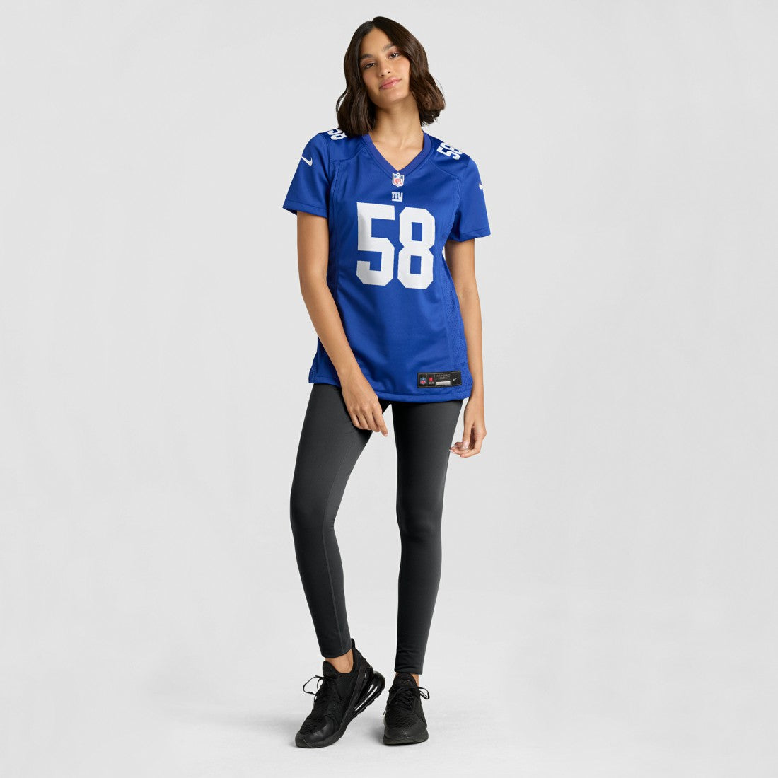 Casey Kreiter  Women's Game Jersey - New York Giants Jerseys