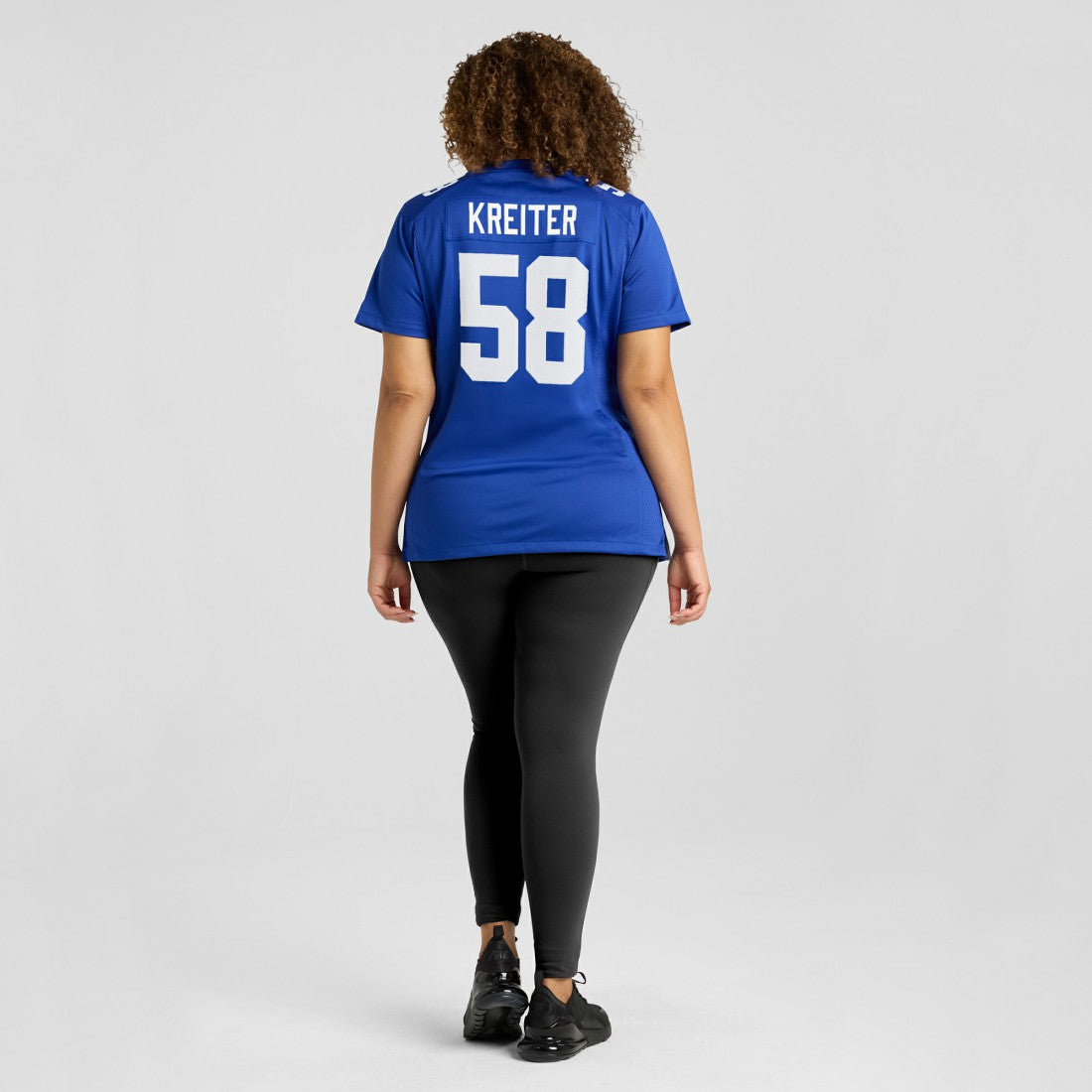 Casey Kreiter  Women's Game Jersey - New York Giants Jerseys