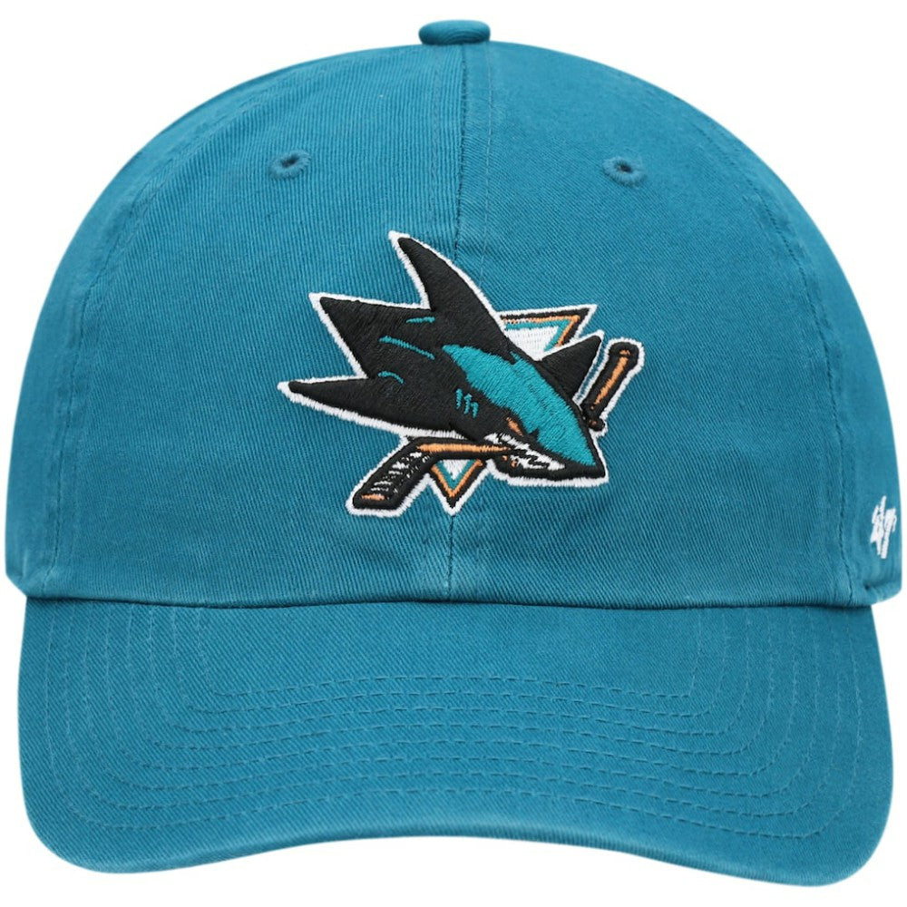 NHL San Jose Sharks '47 Team Clean Up Adjustable Hat