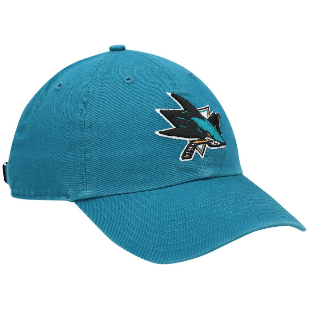 NHL San Jose Sharks '47 Team Clean Up Adjustable Hat