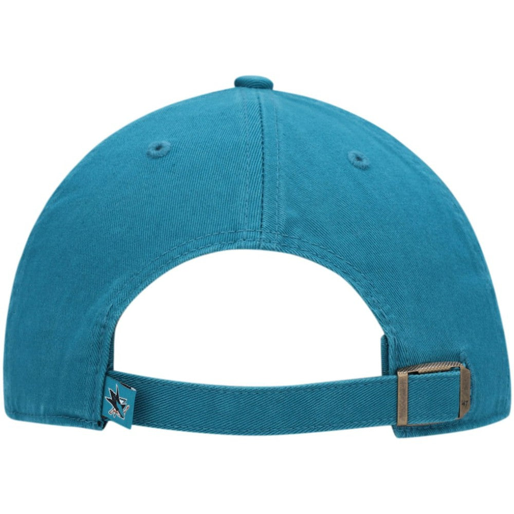 NHL San Jose Sharks '47 Team Clean Up Adjustable Hat