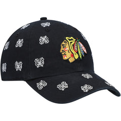 NHL Chicago Blackhawks '47 Women's Confetti Clean Up Adjustable Hat