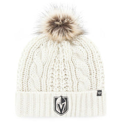 NHL Vegas Golden Knights '47 Women's Logo Meeko Cuffed Knit Hat with Pom