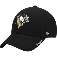 NHL Pittsburgh Penguins '47 Women's Team Miata Clean Up Adjustable Hat