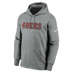 Wordmark Performance Pullover Hoodie - San Francisco 49ers Hoodies