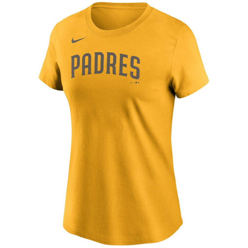 Gold Fernando Tatís Jr. San Diego Padres Nike Women's Name & Number T-Shirt