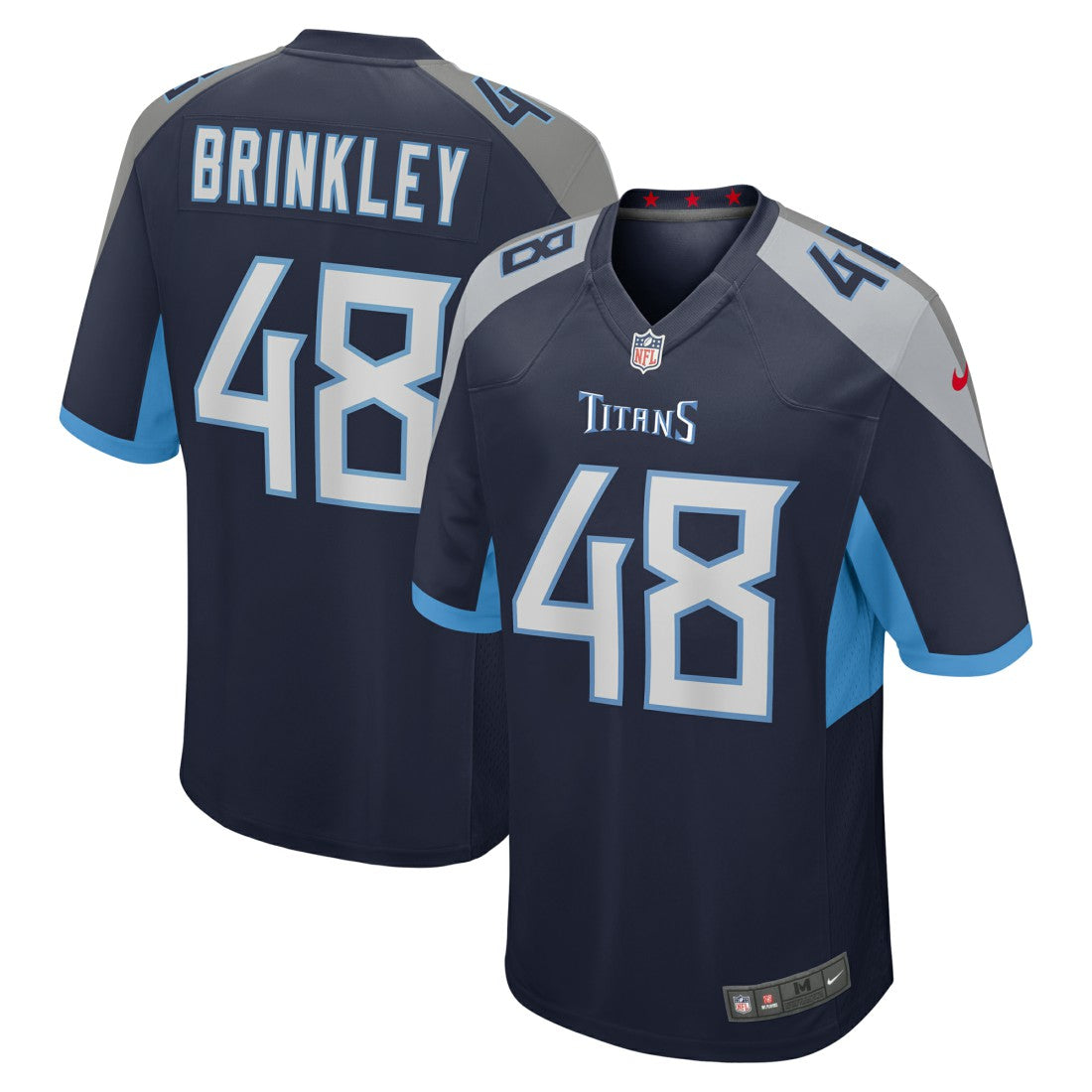 Beau Brinkley  Game Jersey - Tennessee Titans Jerseys
