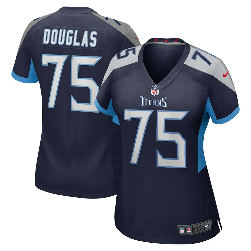 Jamil Douglas  Women's Game Jersey - Tennessee Titans Jerseys