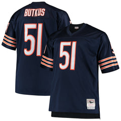 Dick Butkus  Big & Tall 1966 Retired Player Replica Jersey - Chicago Bears Jerseys