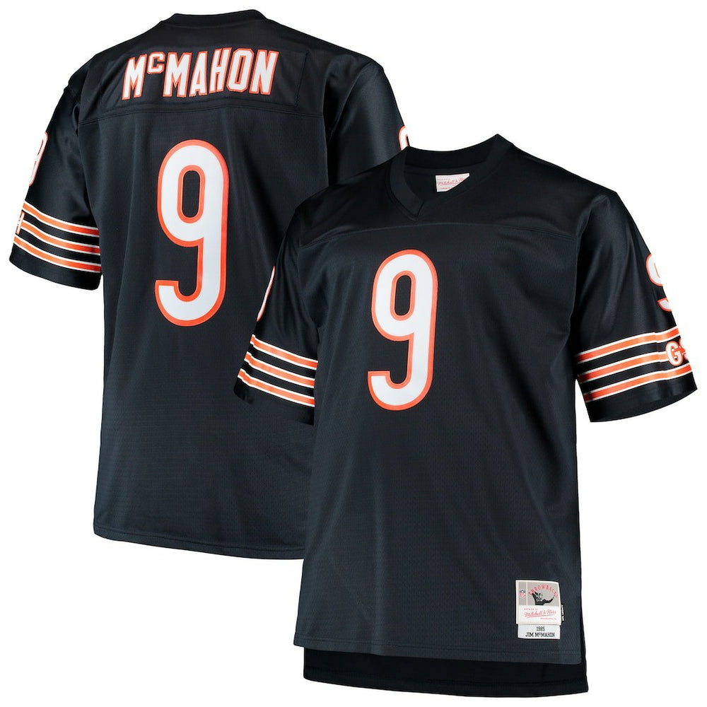 Jim McMahon  Big & Tall 1985 Retired Player Replica Jersey - Chicago Bears Jerseys