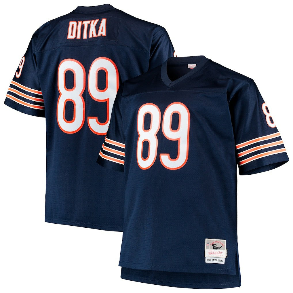 Mike Ditka  Big & Tall 1966 Retired Player Replica Jersey - Chicago Bears Jerseys