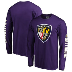 Hometown Long Sleeve T-Shirt - Baltimore Ravens T-shirts