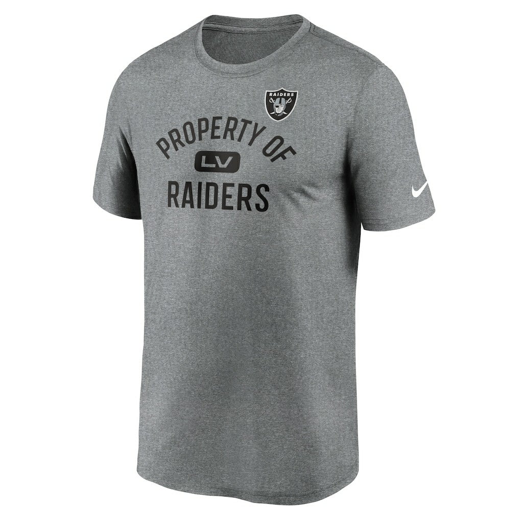 Legend Property Of Performance T-Shirt - Las Vegas Raiders T-shirts