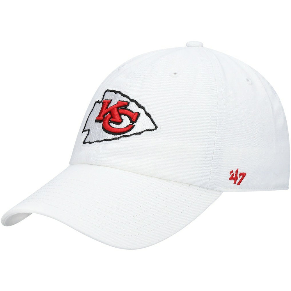'47 Logo Clean Up Adjustable Hat - Kansas City Chiefs Hats