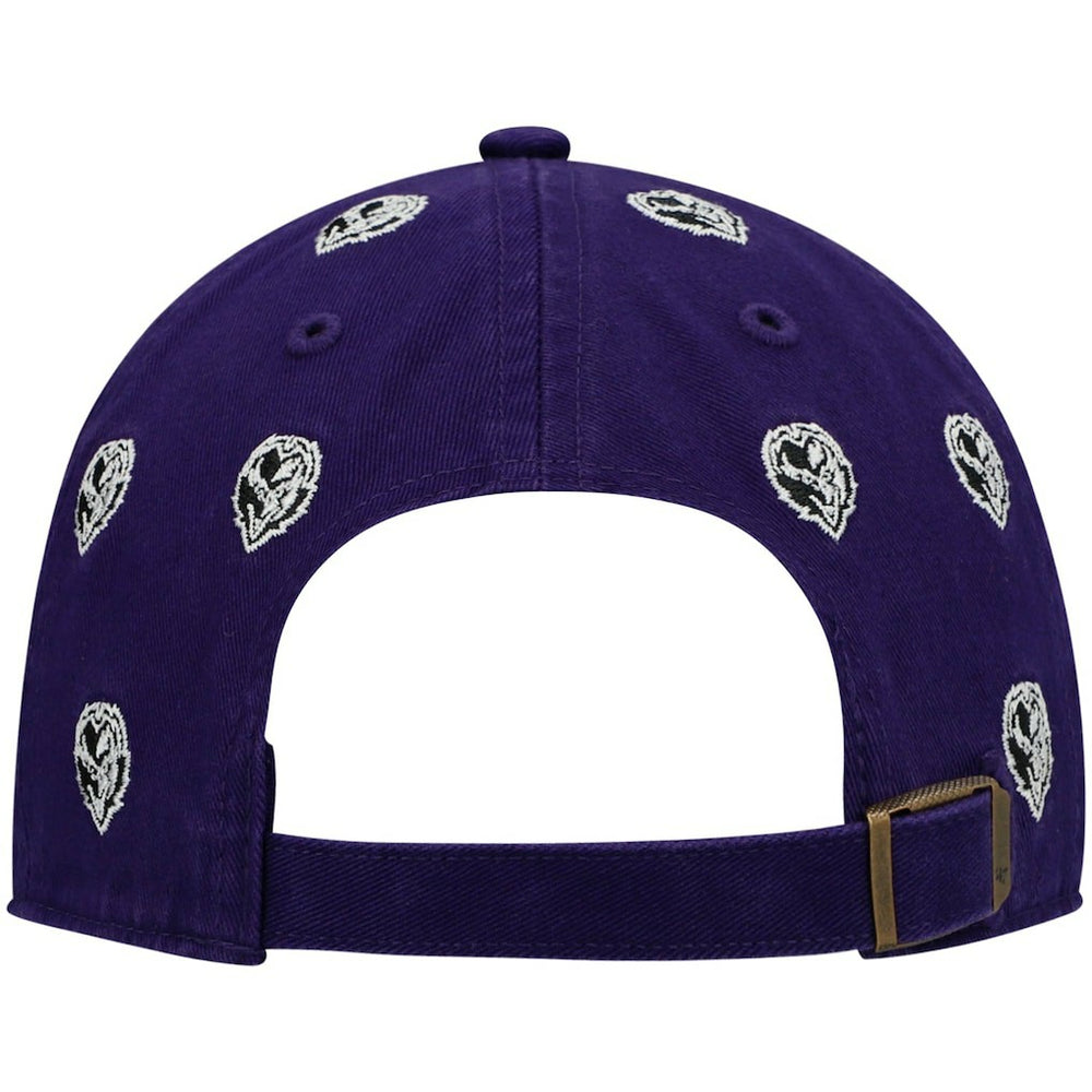 '47 Women's Confetti Clean Up Head Logo Adjustable Hat - Baltimore Ravens Hats