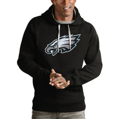 Antigua Victory Pullover Hoodie - Philadelphia Eagles Hoodies