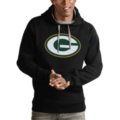 Antigua Victory Pullover Hoodie - Green Bay Packers Hoodies