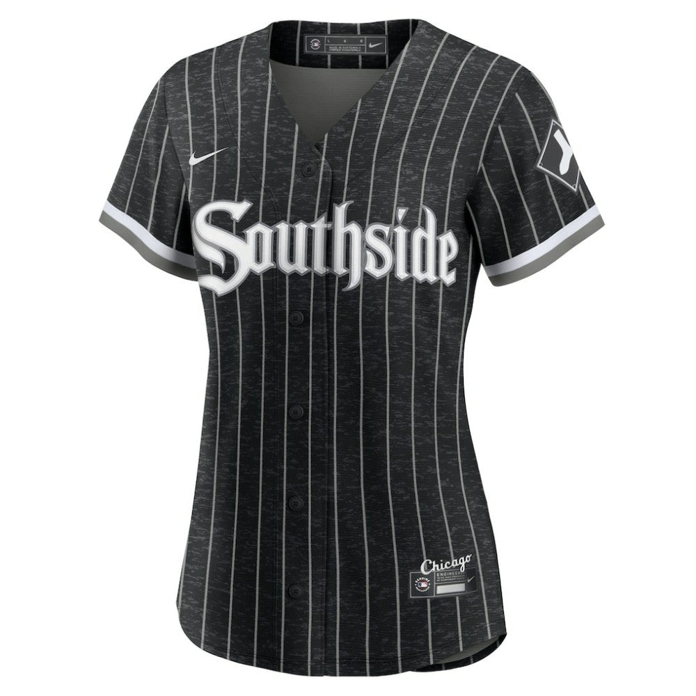 Black Chicago White Sox Nike Women's City Connect Replica Jersey