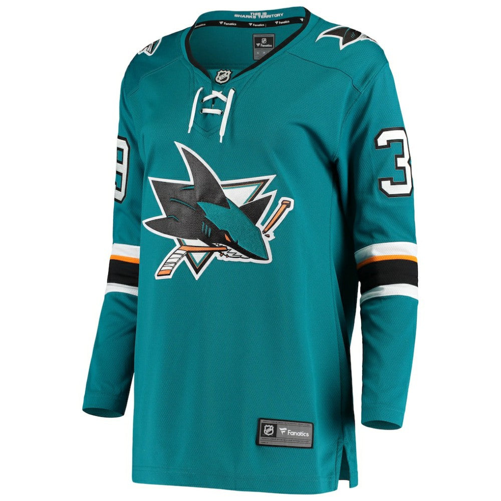 NHL Logan Couture San Jose Sharks Fanatics Women's Breakaway Home Player Jersey