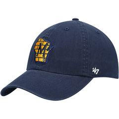 Navy Milwaukee Brewers '47 Clean Up Adjustable Hat