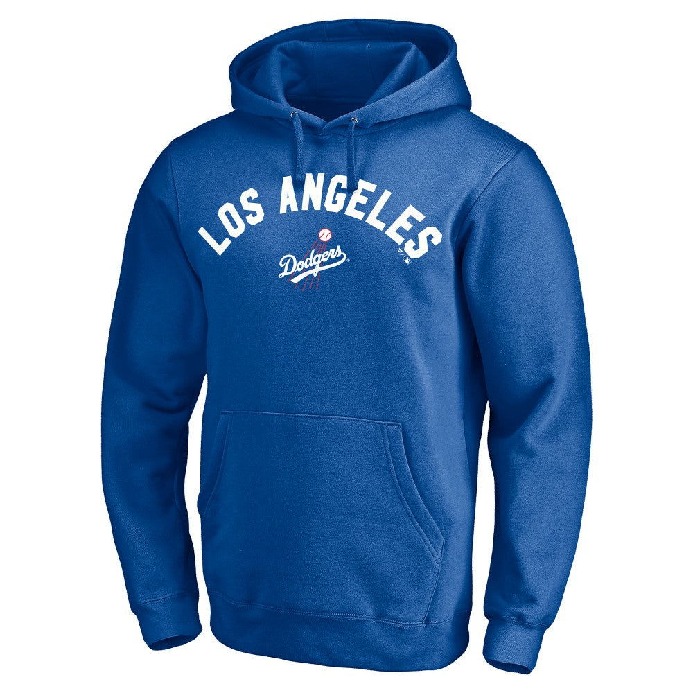 Royal Los Angeles Dodgers Cooperstown Winning Streak Personalized Name & Number Pullover Hoodie