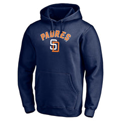 Navy San Diego Padres Cooperstown Winning Streak Personalized Name & Number Pullover Hoodie