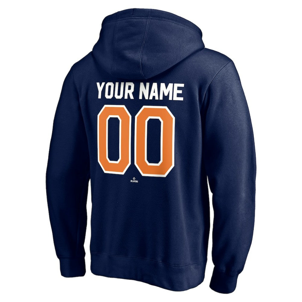 Navy San Diego Padres Cooperstown Winning Streak Personalized Name & Number Pullover Hoodie