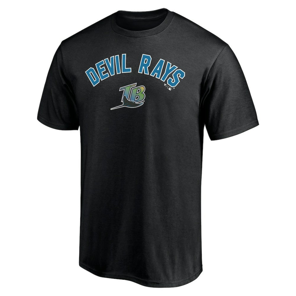 Black Tampa Bay Rays Cooperstown Winning Streak Personalized Name & Number T-Shirt